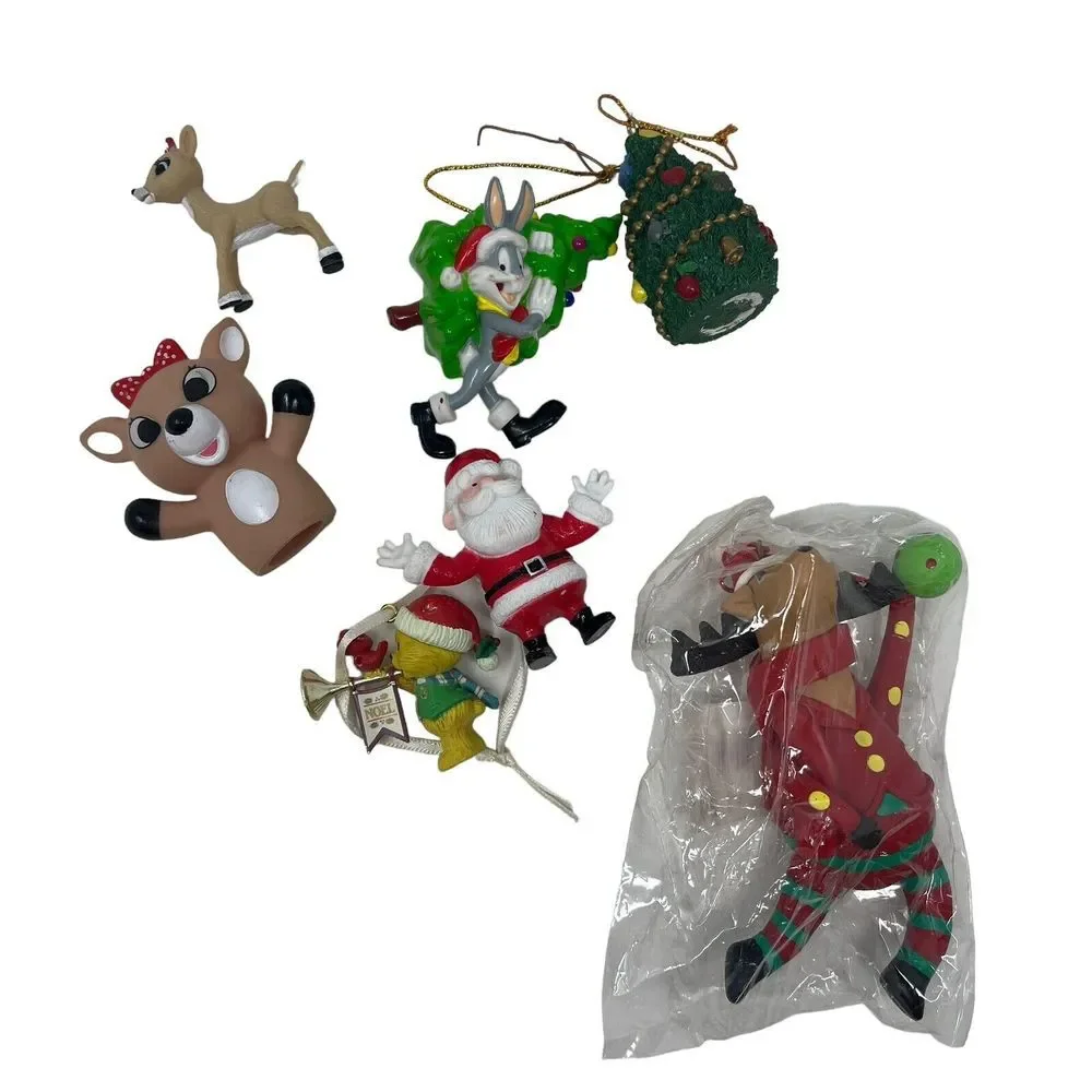 Christmas Ornaments Decor Miscellaneous Lot Diy Project Decorations‎ Bugs Bunny